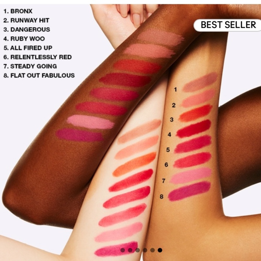 OUT OF DATE! OLD PACKAGING M.A.C Ruby Woo Matte Lipstick π - Picture 9 of 9
